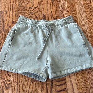 TNA Cozy AF Sweat Drawstring Shorts Small